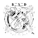 blessed tattoo design idea