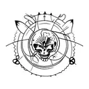 blessed tattoo design idea