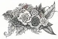 memorial  1933-2014 tattoo design idea