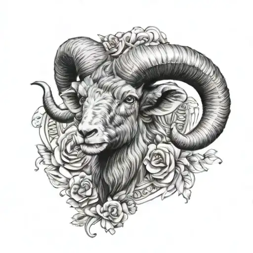 aries rich in school  tattoo design idea