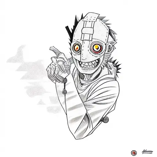 obito uchiha tattoo design idea