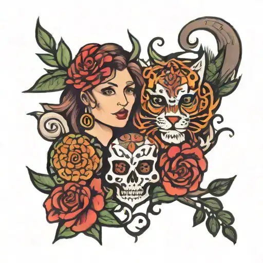 Nate and Kayla tattoo design idea