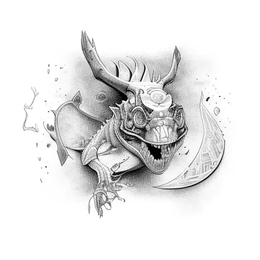 ADHD dopamine  tattoo design idea