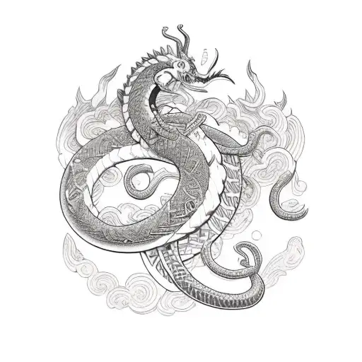 quetzalcoatl tattoo design idea