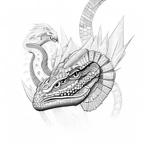 quetzalcoatl tattoo design idea