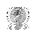 quetzalcoatl tattoo design idea