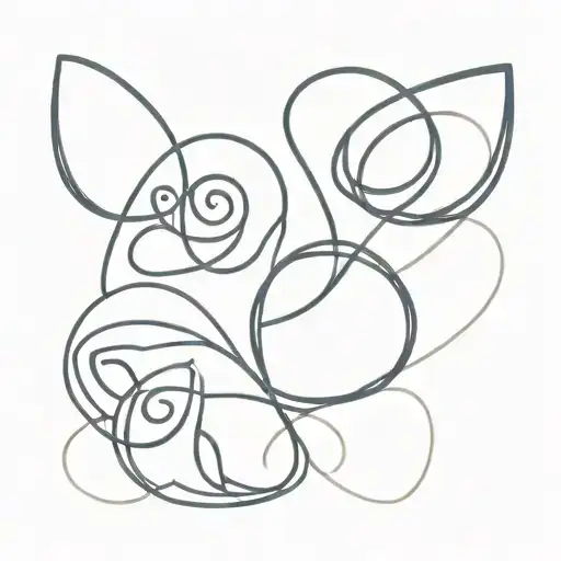 self love symbol tattoo design idea