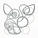 self love symbol tattoo design idea