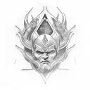 alas de los pies de namor de marvel  tattoo design idea