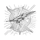 Lightning Bolt tattoo design idea