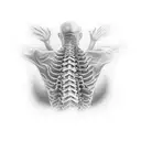 spinal tattoo tattoo design idea