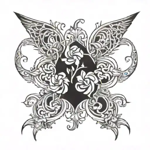 1111 tattoo design idea