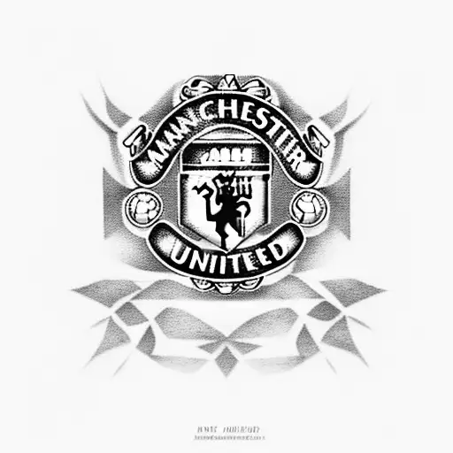 Manchester United tattoo design idea