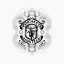 Manchester United tattoo design idea