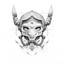 gladiator tattoo design idea