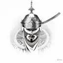 gladiator tattoo design idea