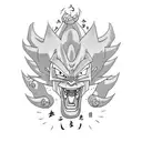 dragon ball tattoo design idea