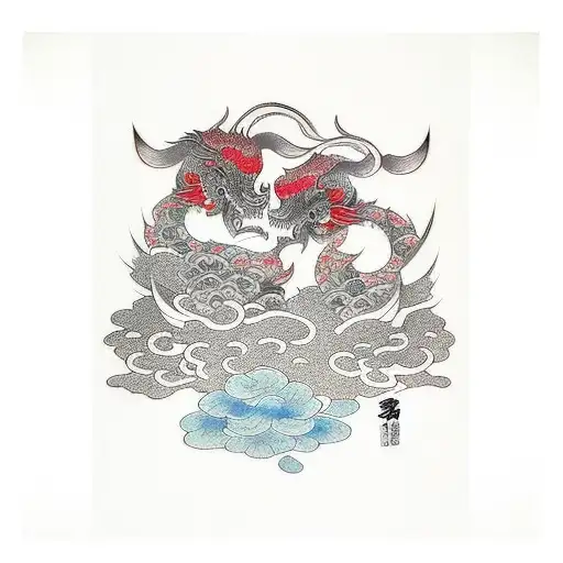 couple  tattoo design idea