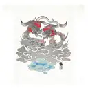 couple  tattoo design idea