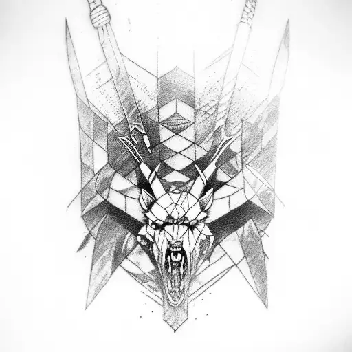 The Witcher 3 tattoo design idea