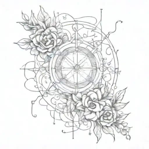 Everything happens for reason  tattoo design idea