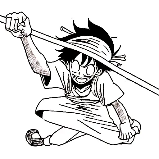 luffy tattoo design idea