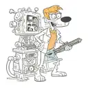 Dexter lab  tattoo design idea