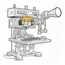 Dexter lab  tattoo design idea