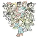 90's cartoons  tattoo design idea