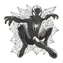 spiderman peter parker y miles morales tattoo design idea