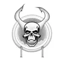 the grim reaper on a beach in Hawaiian shirt, etching, engraving style of tattoo  tattoo design idea