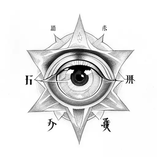 Itachi eyes with sharangen and illumanat  tattoo design idea