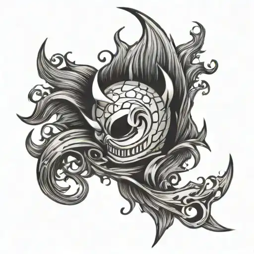 the fairy tail logo on its own tattoo design idea