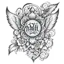 creat a tatoo with my name "AMIR" tattoo design idea