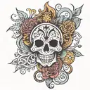 creat a tatoo with my name "AMIR" tattoo design idea