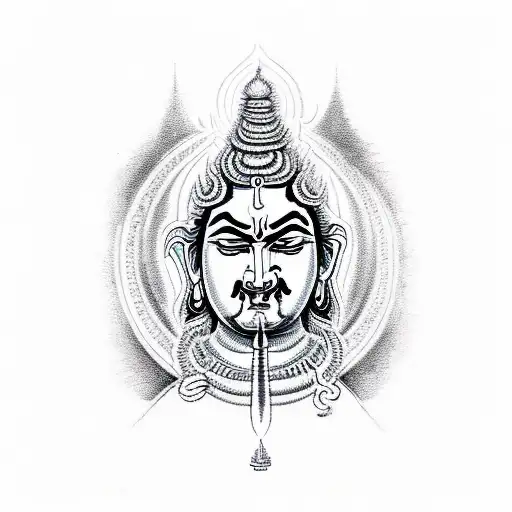 Shiva tattoo HD wallpapers | Pxfuel