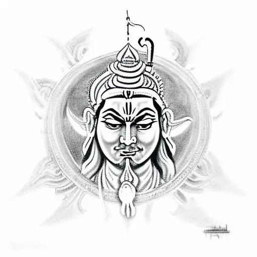 Discover 156+ angry shiva face drawing