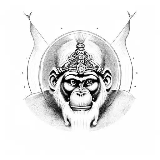 Lord Hanuman Tattoo Guptatattoogoa – Gupta Tattoo Goa