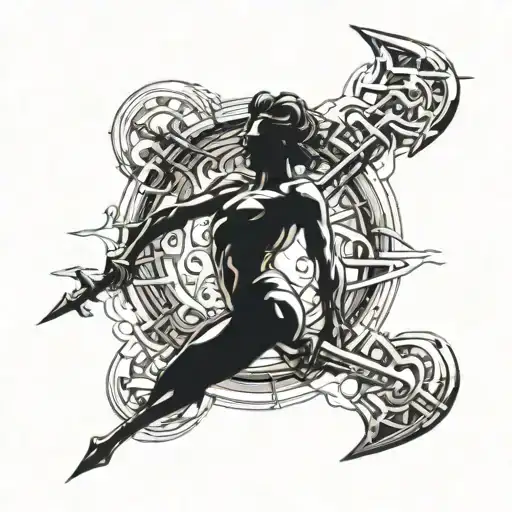 SAGITTARIUS tattoo design idea