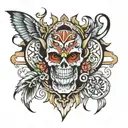 year 2008 tattoo design idea