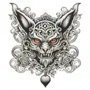 year 2008 tattoo design idea