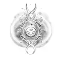 clave de sol  tattoo design idea