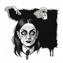 Addams family tattoo design idea