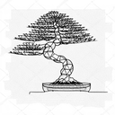 bonsai tree tattoo design idea