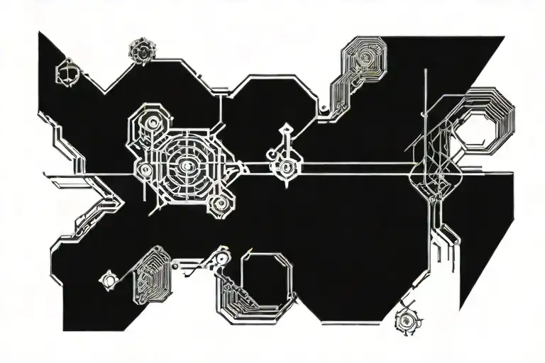 seraphic tattoo design idea