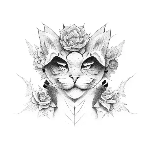 Poetry and pen tattoo design idea