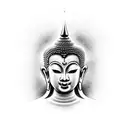 Thai buda tattoo design idea