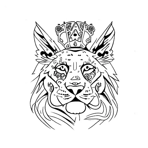 Leo Jack Card tattoo design idea