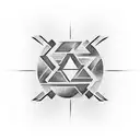 zibu symbol tattoo design idea