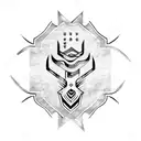 zibu symbol tattoo design idea